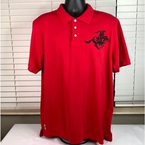Winchester racing polo red size 2X